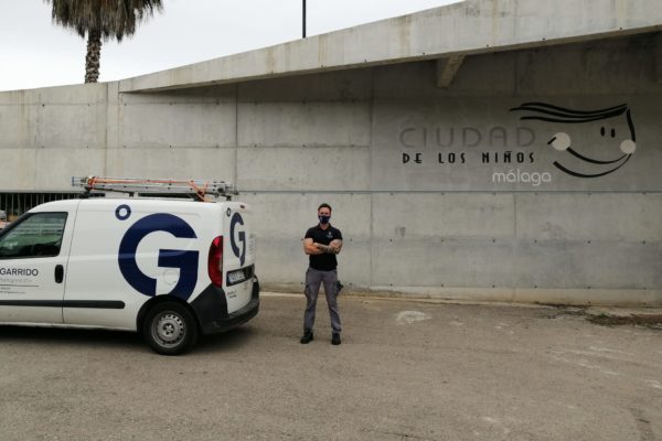 J. Garrido en Ciudad de los Niños